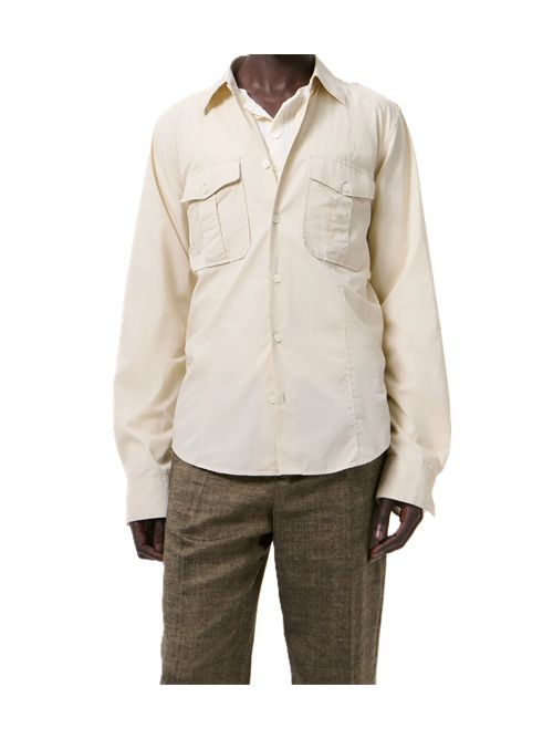 Our Legacy Camicia leggera in Cotone Plainview Our Legacy | M2262LEEGGSHELL PLAINVIEW